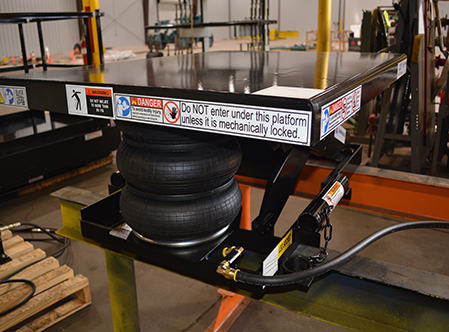 ABS Airbag Scissor Lift