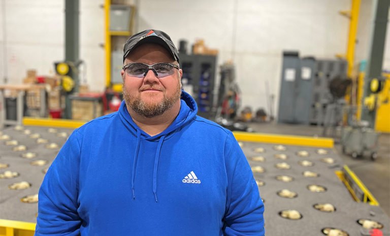 Jeff Webb January 2023 Employee of the Month - Autoquip