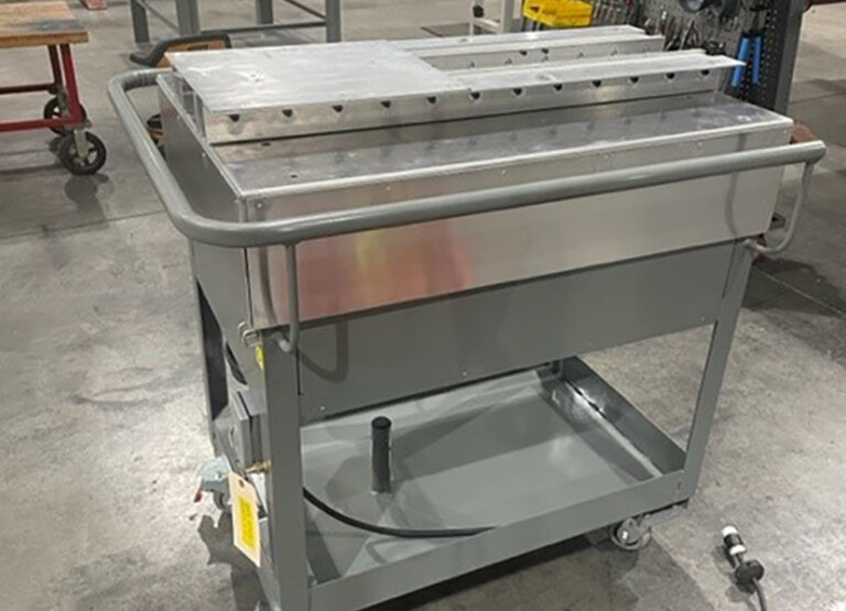Portable Lift Table with Telescopic Sliders - Autoquip
